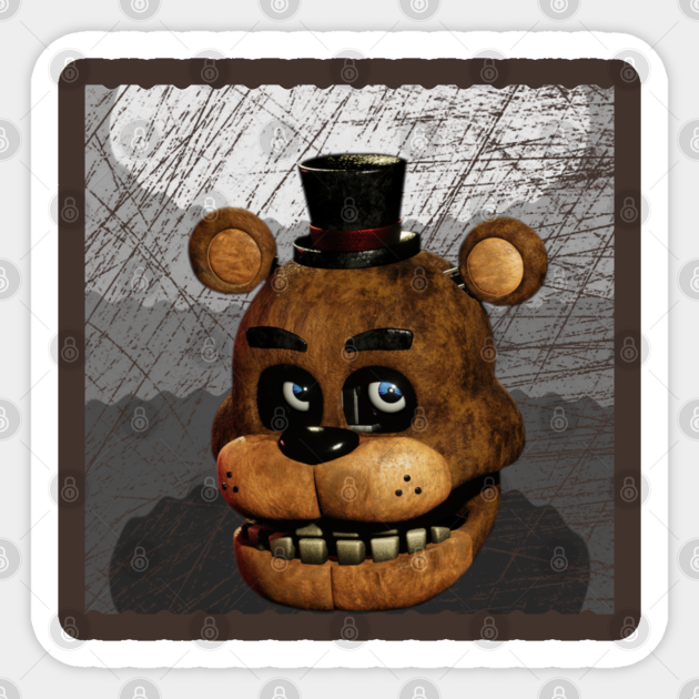 Vintage Five Nights At Freddys Fnaf Sticker Teepublic